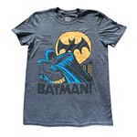 DC Comics  Look Out! Here Comes Batman Gray Multicolor Tee Size Small Photo 2