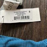 frankie's bikinis Scarlett Ribbed Bottoms Deep Sea Blue Photo 3