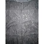 Jill Stuart New Womens Designer  Black Lace Dress One Shoulder 0 2 Broach Short Photo 8