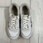 Reebok Club C Double Geo Women's Sneaker Size 6.5 White Leather Leopard Photo 4