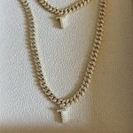 Chain Diamond Cross Necklace Photo 1