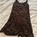 Betsey Johnson Sheer Crinkled Mini Dress Cover Up Photo 0