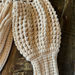 Vintage crochet cream sweater Photo 1