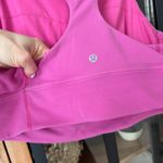 Lululemon  Wunder Train long-line sports bra plus size medium support sonic pink Photo 6