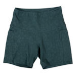 LegEnd Green Camo Print High Waist Pocket Biker Shorts Athletic Small Women's Photo 0