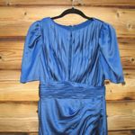 Mac Duggal 27014 PUFF SLEEVE PLEATED BODICE DRAPED GOWN 8 Runs Small Photo 9