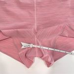 Athleta Run With It Textured 3.5" Shorts Space Dye Begonia Pink XL Photo 9