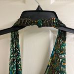 Charlie Paige green paisley floral halter maxi dress Photo 5