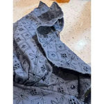 Time & Tru bikini dusty blue floral cut out size 12-14 Photo 4