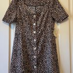 Altar'd State NWT Altar’d State Rosalyn Animal Print Button Front Dress Photo 0