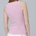 White House | Black Market Lavender Matte Jersey Layering Shell Top from L Photo 5