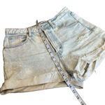 Wild Fable Light Blue White Wash Jean Shorts Distressed Design High Waisted Women’s Size 8! Photo 1