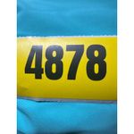 TASHEHE Women Turquoise Black Ruched Side One Piece Swimsuit L Blue Size L Photo 8