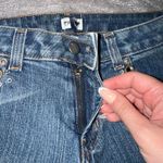 Cache  Vintage Low-Waist Y2K Rhinestone Studded Flare Jeans Photo 3