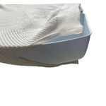 Theory  Women Tunic Tank Top PXS Ivory Mesh Cottoncash Knit Layering Luxe‎ Beachy Photo 4