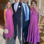 NWT Jonathan Simkhai Carli Plissé Halter Midi Photo 11