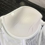 Cassandra White Strapless Longline Bra 36C Size undefined Photo 3