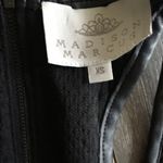 Madison Marcus  Back Zip Racerback Faux Leather Photo 2