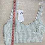 ZARA textured corset top fully lined side zipper Size L Photo 9