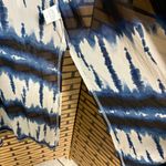 Siren Lily ‎ Blue And White Tie Dye Mesh Kimono Size 2X Photo 3