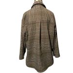 Madewell Bonded Flannel Shirt-Jacket in Cohancy Plaid Medium EUC Photo 4