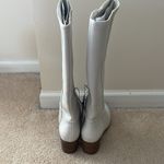 Universal Threads Womens New Universal Thread Long White Heel Boots Photo 6