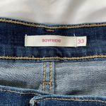 Levi's  Dark Wash Cropped Boyfriend Jeans Size 33 x 27‎ Photo 5