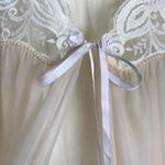 Vintage appel ladies sheer lace sexy lingerie nightgown robe size medium Photo 9