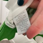 NWOT Dress Barn‎ women’s green white dot wide sleeve peacoat jacket large Photo 5