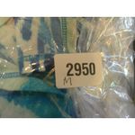 Chico's  3 US XL Watercolor Blue Chevron Midi Maxi Dress Asymmetrical Hem NEW‎ Photo 5