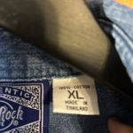 Hard Rock Cafe  /Denim/sleeveless/Philadelphia/extra button/XL-EUC Y2K Photo 1