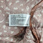 Knox Rose  Dress Womens XL Tan  Linen Blend Square V Neck FloralLoose Flowy Photo 11