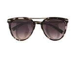 Target A New Day Sunglasses Tortoiseshell Rounded Circle Rims Wire Frame Purple Tint Photo 2