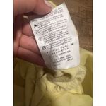 Vintage Red Valentino Silk ruffle wool top Yellow Size M Photo 3