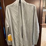 Open cardigan lightweight sweater Gray Size L Photo 0