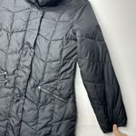 Larry Levine  Women's Puffer Coat Jacket Black Size XS Zip Pockets Photo 4