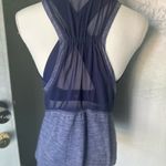 Lululemon Athletica Blue Sleeveless Tank Top Photo 2