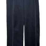Athleta Women Wide Leg Low Rise Pants Pull On Size XSP Black Yoga Photo 0