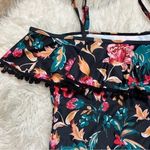 Women Off Shoulder Swimsuits High Waist Bathing Suits Ruffle L Pink Size L Photo 1