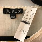 J Crew Pointelle Crewneck Knit Cardigan Cardigan Scalloped Trim Ivory L Size L Photo 4