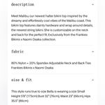 frankie's bikinis NWOT Frankies Bikini Set - Flower Power Photo 4