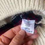 Brandy Melville Nikki Heavy Wool Cable Knit Stripe Over Sized Sweater One Size Photo 1