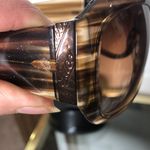 Gucci brown sparkle sun glasses Photo 4
