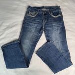 Cowgirl Tuff Co Extreme Barbed Wire Bootcut Blue Jeans Women Size 32x33 Western Photo 0