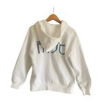 Pretty Garden Chic Long Sleeve Zip Down Jacket with LOVE graphic. Size Medium Photo 2