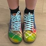 Vans Rainbow hand spray painted #womenssize7 #menssize5.5 #size37european #rainbow #pride Photo 2