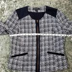 Lucky Brand  Woven Tweed Black/White Jacketl Photo 6