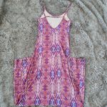 Forever 21 Colorful Kaleidoscope Print Spaghetti Strap Maxi Dress Size Small Photo 3