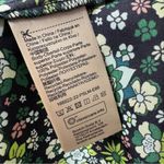 Scotch & Soda  Floral Print Lace Long Sleeves Midi Dress Green Medium M Photo 8