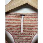 Free People Floral Embroidered Tank Top Women Sz S Red V-Neck Wrap Boho Festival Photo 5